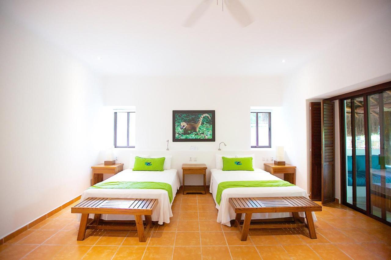 Hotel Rancho Encantado Bacalar Dış mekan fotoğraf