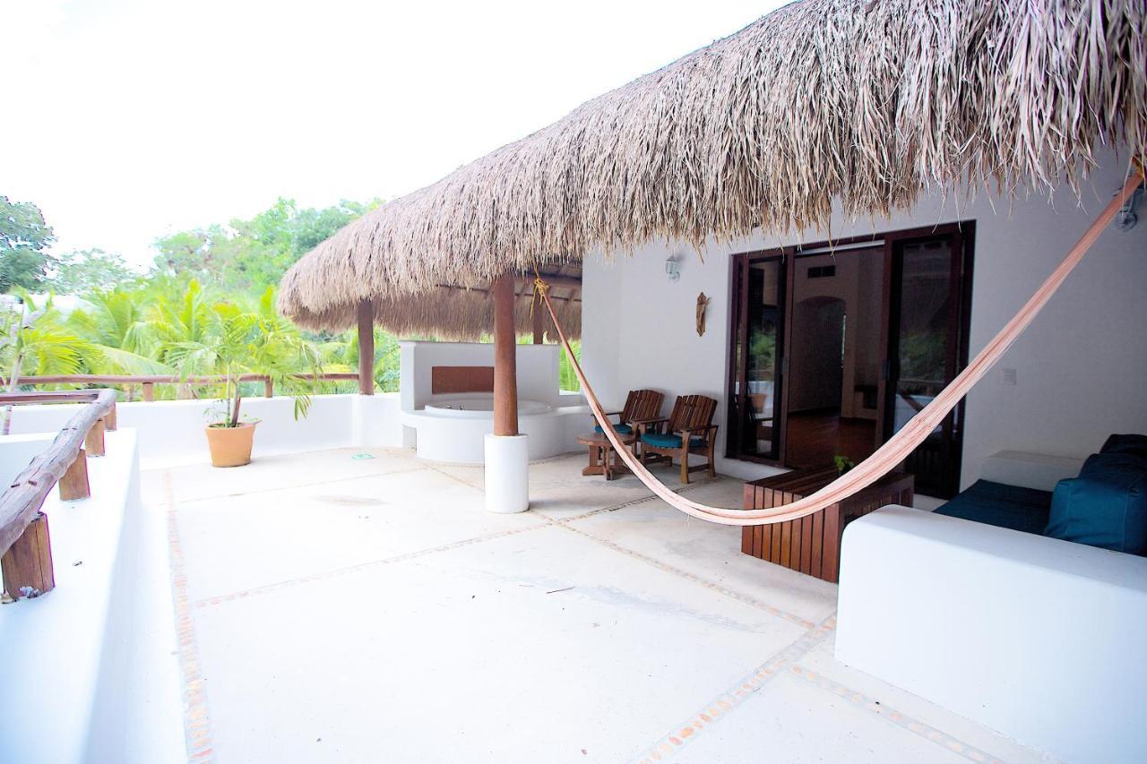 Hotel Rancho Encantado Bacalar Dış mekan fotoğraf