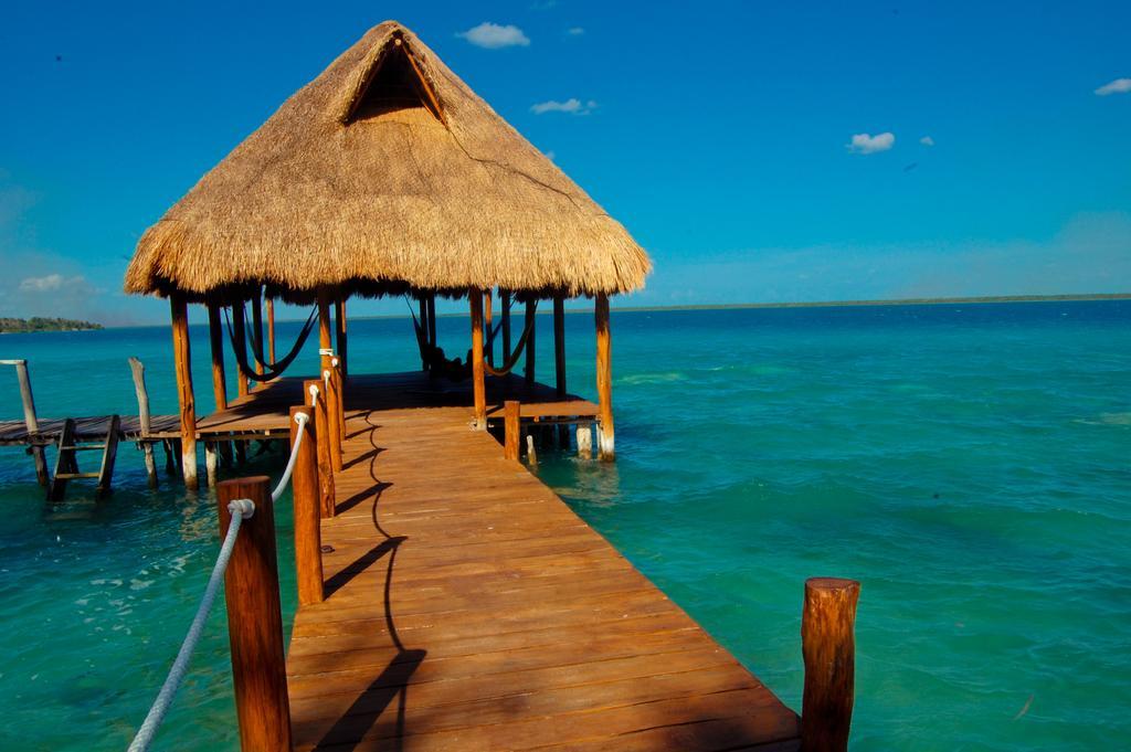 Hotel Rancho Encantado Bacalar Dış mekan fotoğraf